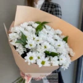  İstanbul Blumenbestellung Mittelgroßer Gänseblümchenstrauß